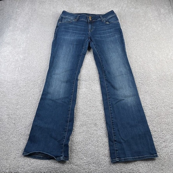 Mavi Denim - Mavi Jeans‎ Womens 29 Blue Malin Bootcut Low Rise Stretch Denim Flap Pockets